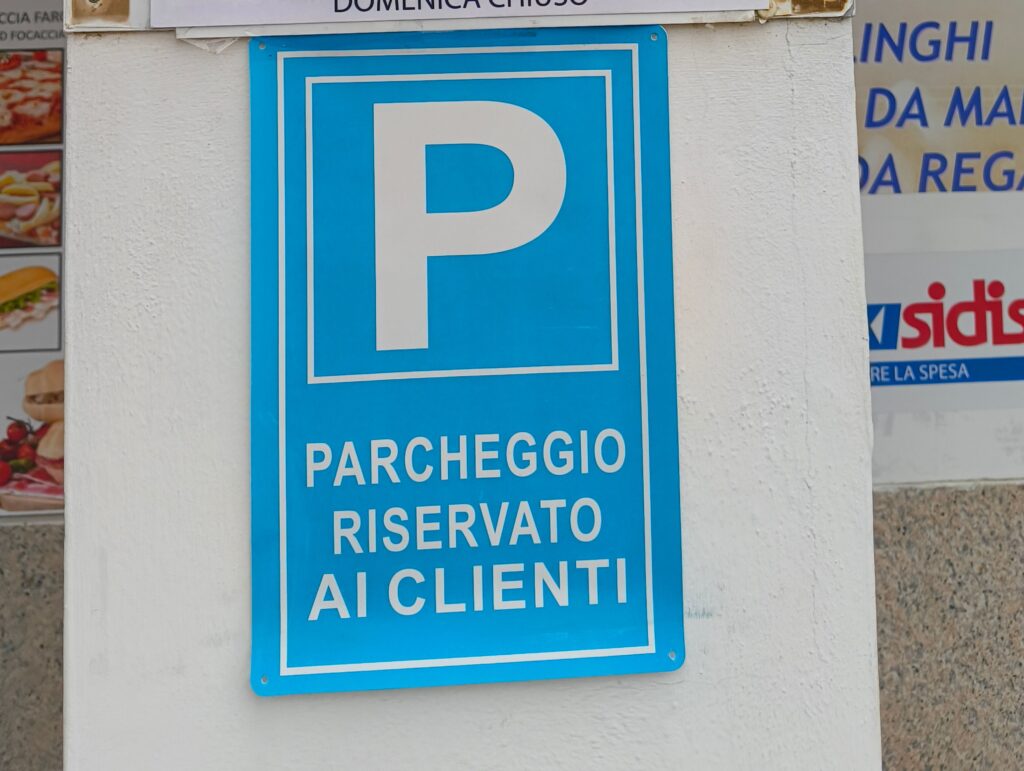 Parkovanie v Taliansku
